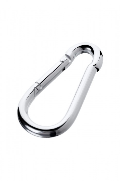 Серебристый карабин TOYFA Metal - ToyFa - купить с доставкой в Нальчике