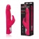 Розовый силиконовый вибратор JUMPING BULLETS с 3 моторами - 22 см. - Erotic Fantasy