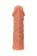 Телесная реалистичная насадка KOKOS Extreme Sleeve 05 с дополнительной стимуляцией - 12,7 см. - KOKOS - в Нальчике купить с доставкой