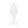 Белая акриловая анальная втулка - 9,5 см. - Toyfa Basic в Нальчике Белая акриловая анальная втулка - 9,5 см. - Toyfa Basic