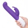 Фиолетовый вибромассажер для G-точки Come hither G-Spot Rabbit - 24,5 см. - Rabbit Essentials