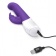 Фиолетовый вибромассажер для G-точки Come hither G-Spot Rabbit - 24,5 см. - Rabbit Essentials