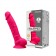 Розовый фаллоимитатор Model 1 с мошонкой - 23 см. - Adrien Lastic купить с доставкой в интернет-магазине Orgasmix в Нальчике Розовый фаллоимитатор Model 1 с мошонкой - 23 см. - Adrien Lastic