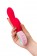 Красный вибратор с клиторальным отростком Petunia - 19 см. - ToyFa купить в Нальчике с доставкой в Orgasmix.ru Красный вибратор с клиторальным отростком Petunia - 19 см. - ToyFa