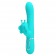Аквамариновый вибратор-кролик Ridgely - 22,6 см. - Baile купить в Нальчике с доставкой в Orgasmix.ru Аквамариновый вибратор-кролик Ridgely - 22,6 см. - Baile