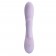 Сиреневый гибкий вибратор-кролик Rosolyn - 19 см. - Baile