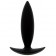 Чёрная мини-пробка для анальной стимуляции BOOTYFUL ANAL PLUG XTRA SMALL BLACK - 9 см. - Dream Toys в Нальчике Чёрная мини-пробка для анальной стимуляции BOOTYFUL ANAL PLUG XTRA SMALL BLACK - 9 см. - Dream Toys