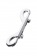 Серебристый двухсторонний карабин TOYFA Metal - ToyFa - купить с доставкой в Нальчике